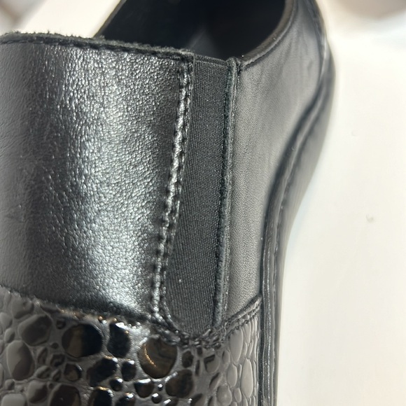 RIEKER Black Leather Flats Anti-Stress Slip-on Comfort Driving Loafer Shoes - Picture 14 of 16